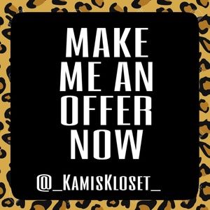 Make me offer I cant resist😉